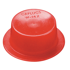 Caplugs Daemar Tapered Caps and Plugs - wide flange protects