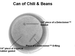 CHILI AND BEANS TRI CLAMP AND PIECE OF 251 O-RING